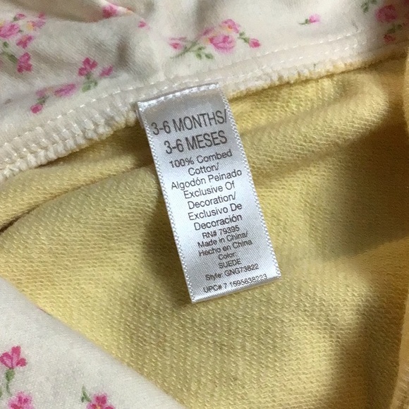 GEORGE Infants 3 piece outfit for fall 3-6 months yellow - Picture 7 of 10